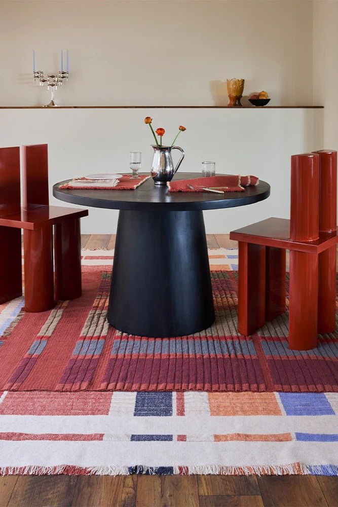 LORENA CANALS - Tapis Handloom Columns Sienna 140 X 200 Cm