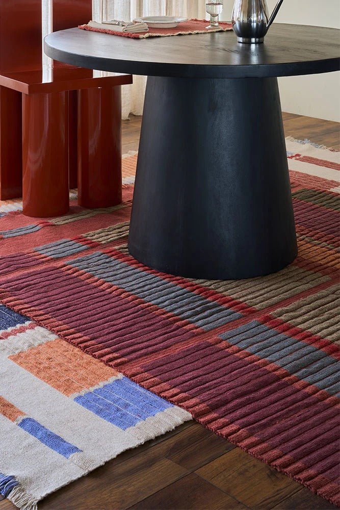 LORENA CANALS - Tapis Handloom Columns Sienna 300 X 400 Cm