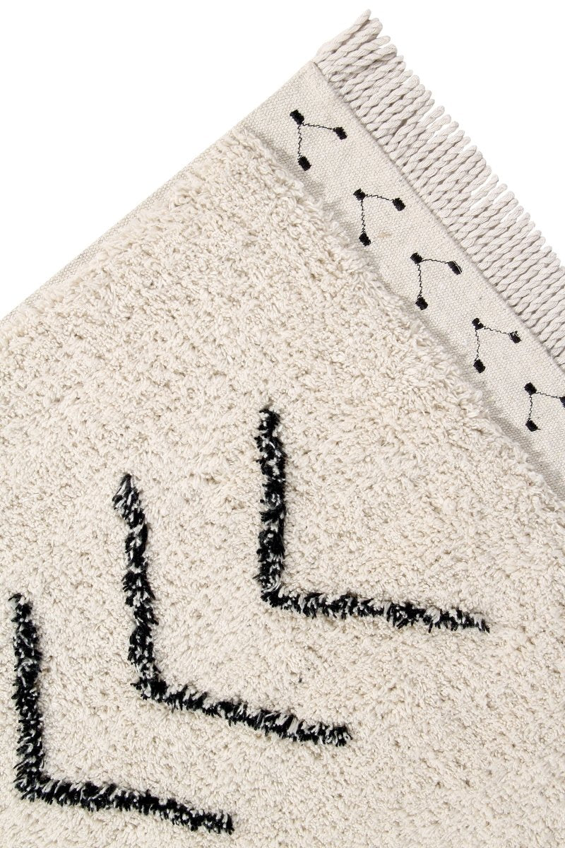 LORENA CANALS - Tapis Lavable Bereber Losanges 170 x 120 Cm