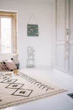LORENA CANALS - Tapis Lavable Bereber Losanges 170 x 120 Cm