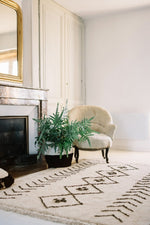 LORENA CANALS - Tapis Lavable Bereber Losanges 210 x 140 Cm