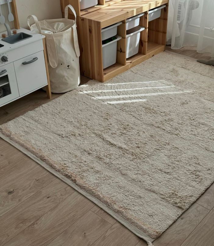 LORENA CANALS - Tapis Lavable Bloom Naturel 90 X 130 cm