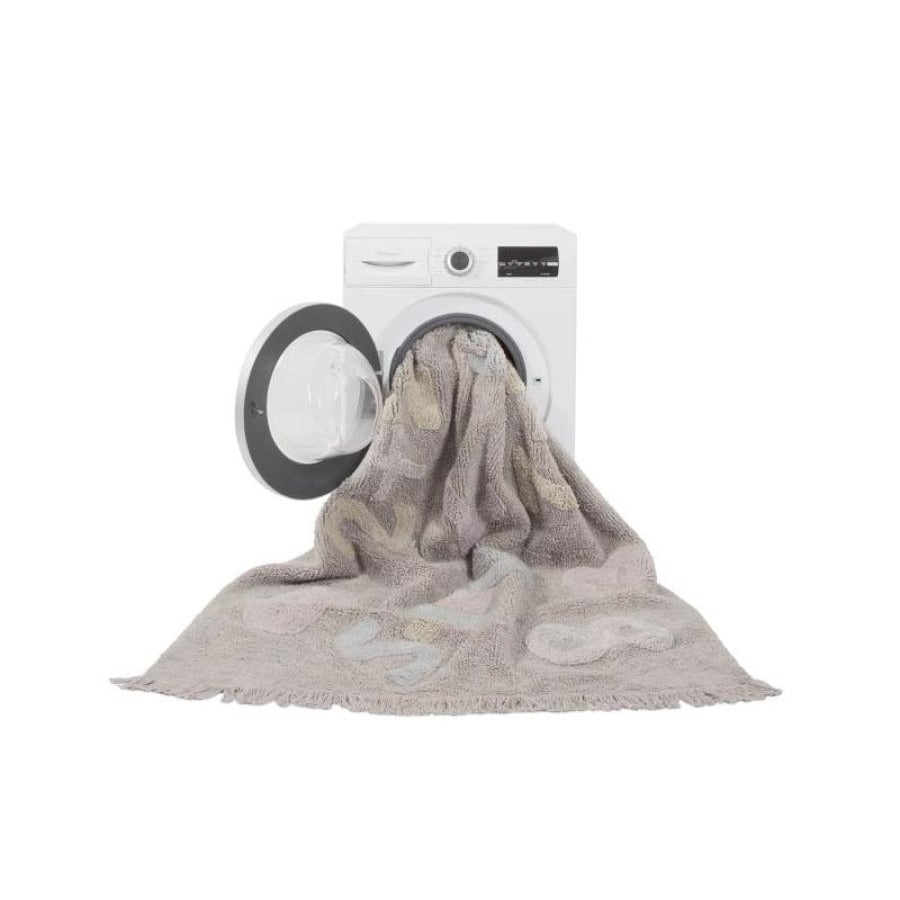 LORENA CANALS - Tapis Lavable Chiffres Bébé 120 X 160 Cm