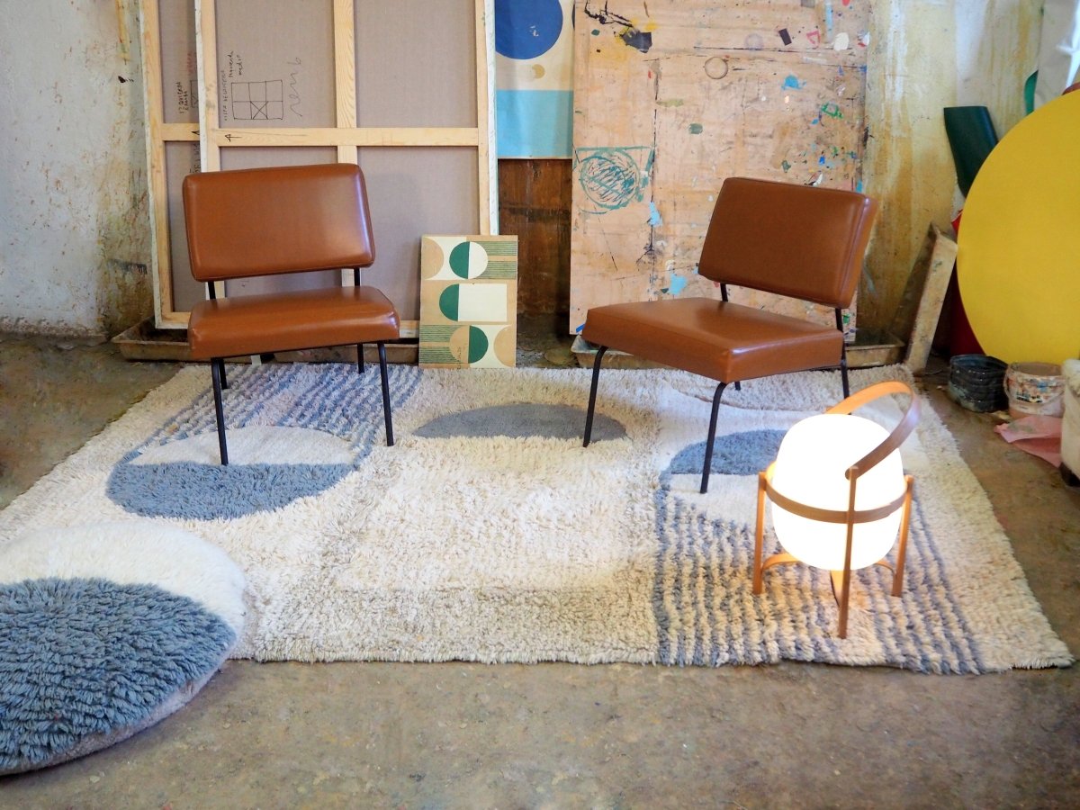 LORENA CANALS - Tapis Lavable en Laine Sun Rays 170 X 240 Cm