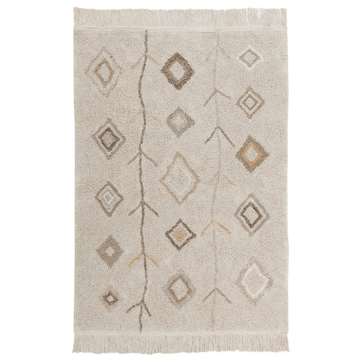 LORENA CANALS - Tapis Lavable Karrol Earth - 2 Tailles