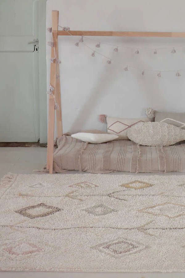 LORENA CANALS - Tapis Lavable Karrol Earth - 2 Tailles