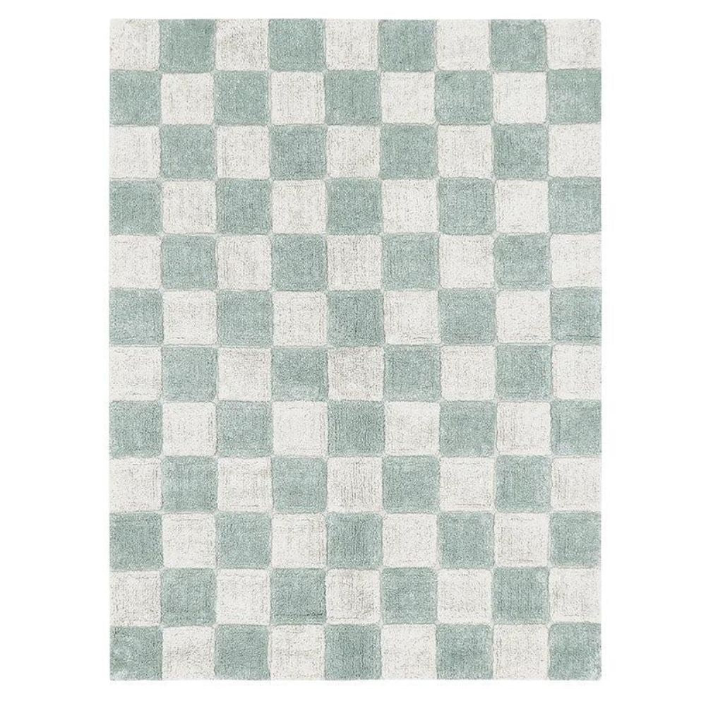 LORENA CANALS - Tapis Lavable "Kitchen Tiles" Bleu Sauge 170 x 240 cm