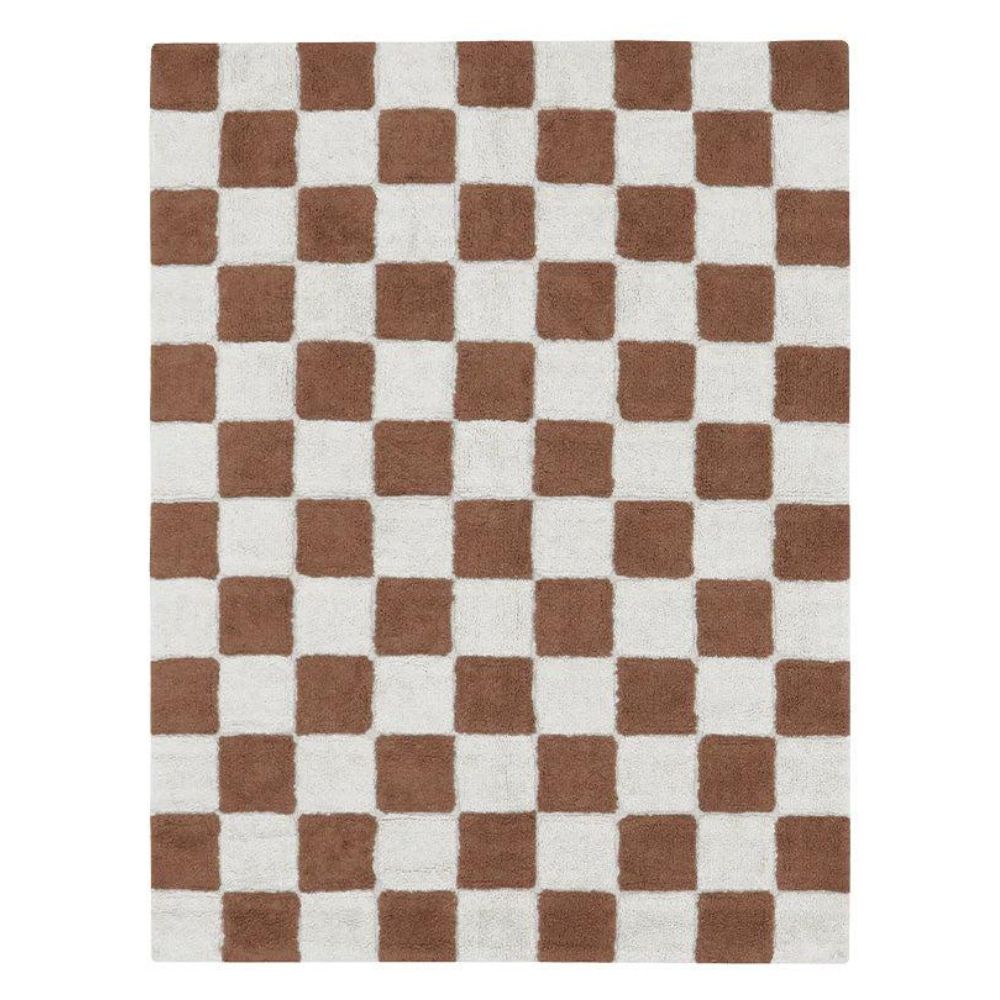 LORENA CANALS - Tapis Lavable "Kitchen Tiles" Toffee 200 x 300 cm