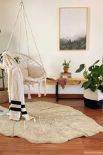 LORENA CANALS - Tapis Lavable Monstera Olive 200 x 300 Cm
