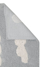 LORENA CANALS - Tapis Lavable Nuages Gris 120 X 160 Cm