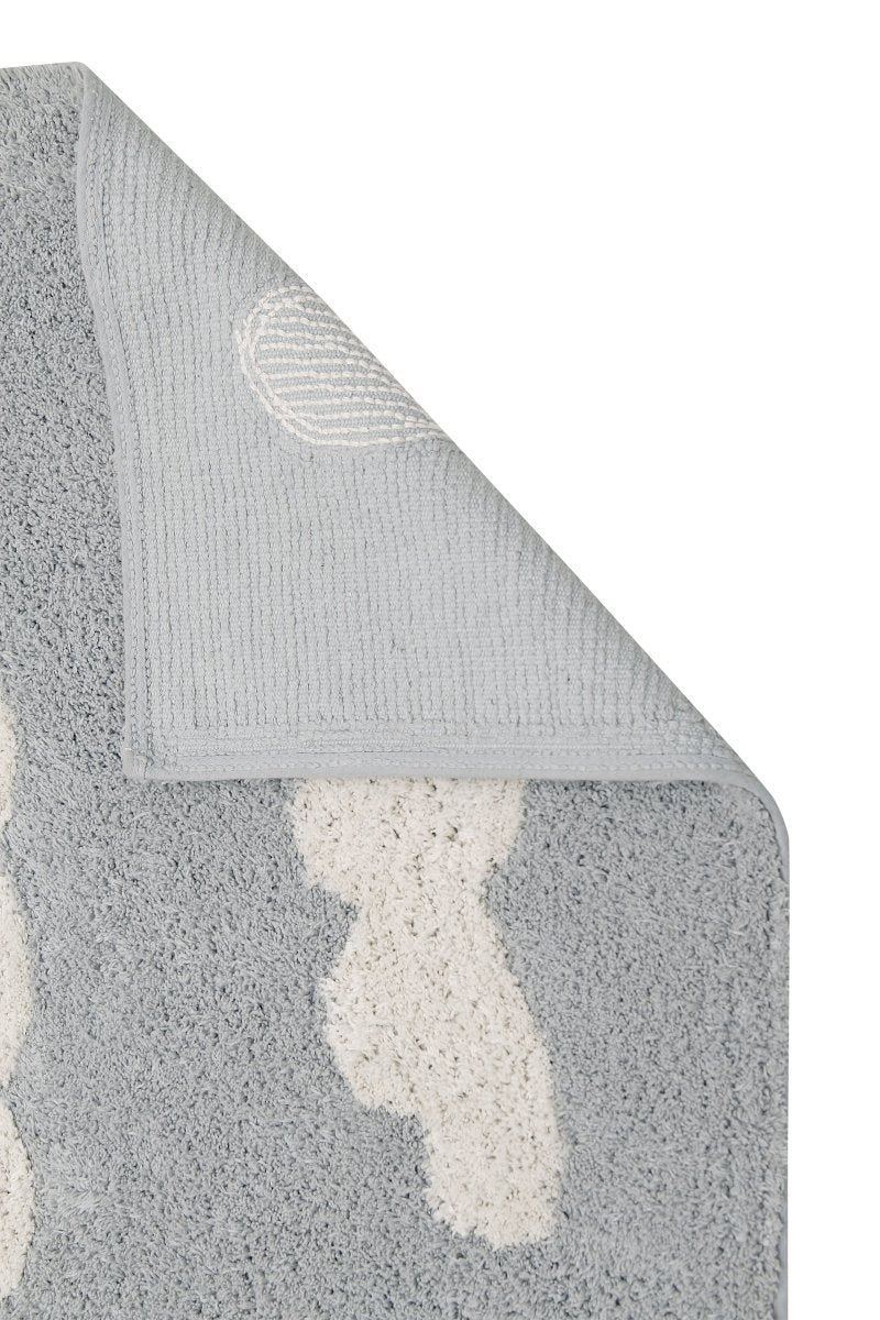 LORENA CANALS - Tapis Lavable Nuages Gris 120 X 160 Cm