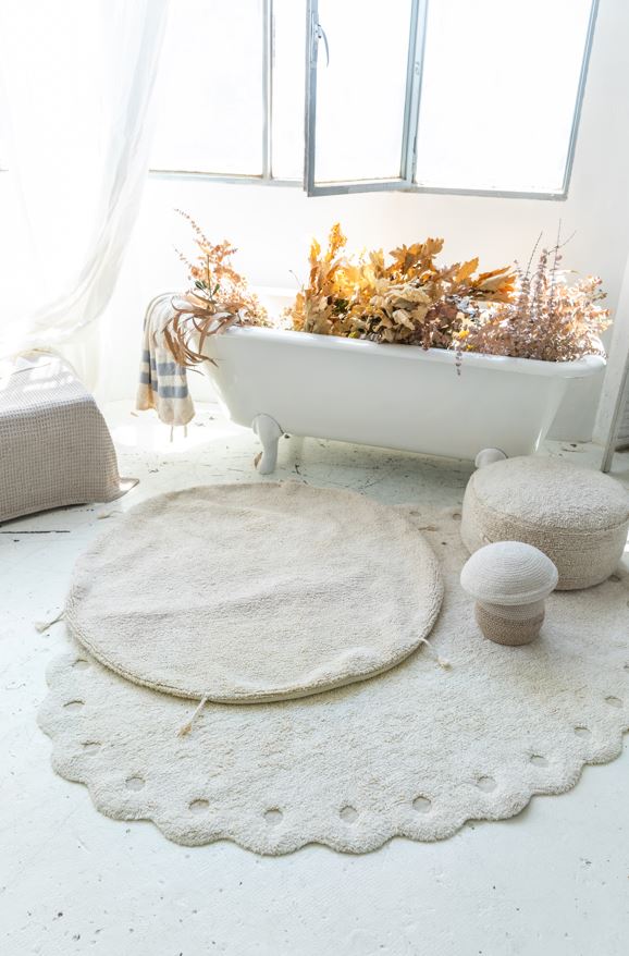 LORENA CANALS - Tapis Lavable Picone Ivoire 130 X 180 Cm