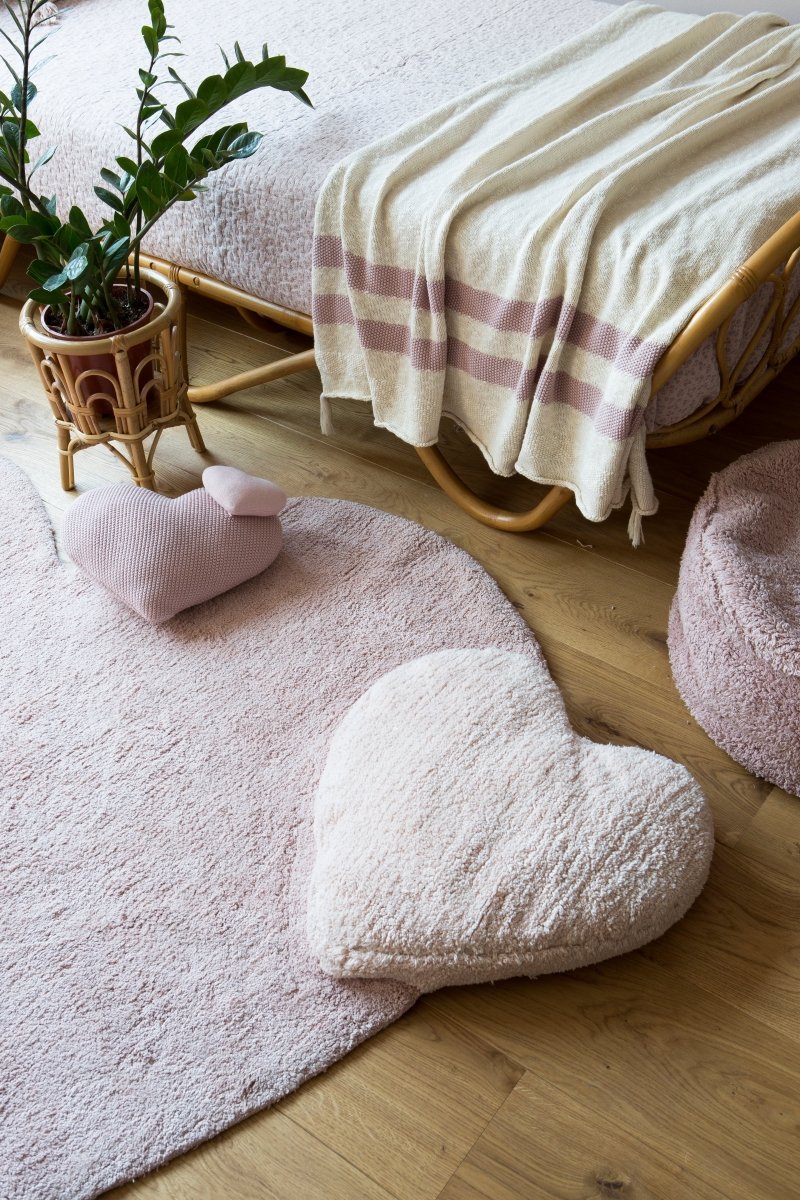 LORENA CANALS - Tapis Lavable Puffy Coeur 160 X 180 Cm