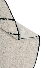 LORENA CANALS - Tapis Lavable Trace Beige 160 x 160 Cm