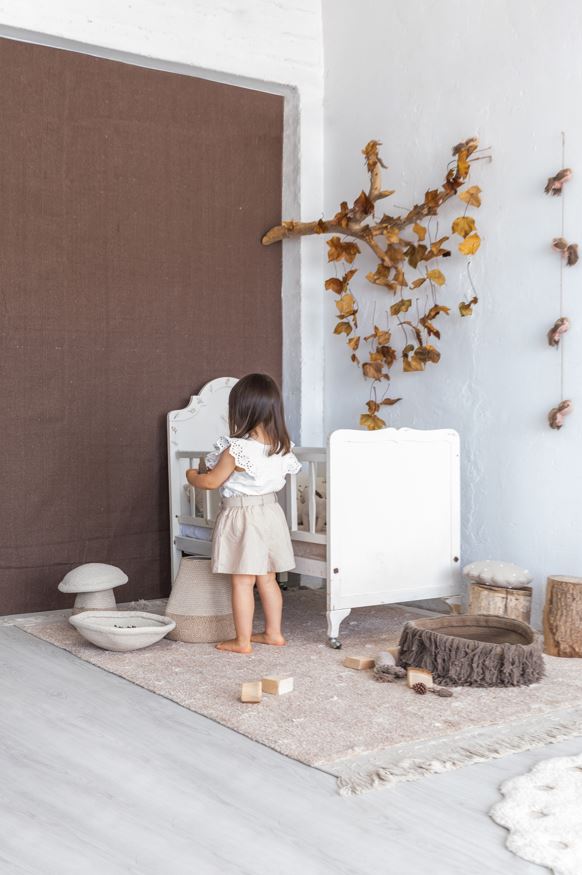 LORENA CANALS - Tapis Lavable Woods Symphony Linen 140 X 200 Cm