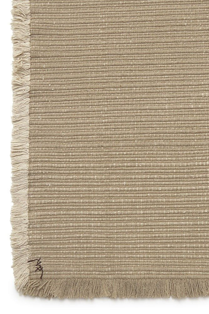 LORENA CANALS - Tapis Tissé À La Main Beige 140 X 200 Cm