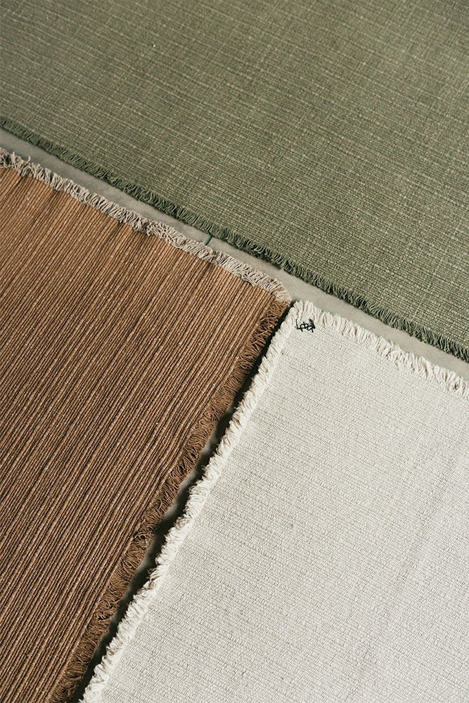 LORENA CANALS - Tapis Tissé Main Naturel 140 X 200 Cm