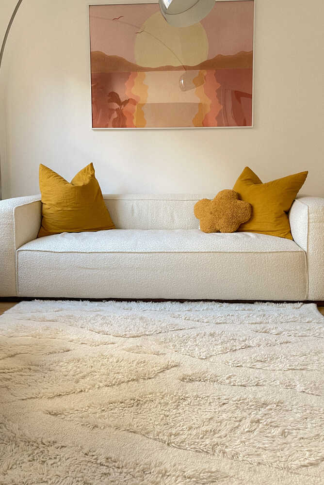 LORENA CANALS - Tapis Woolable ENKANG Ivory 250 x 350 cm