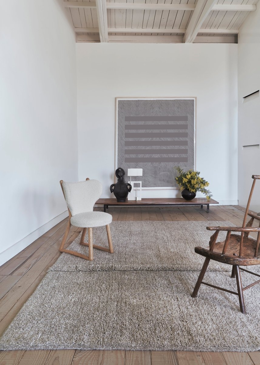 LORENA CANALS - Tapis Woolable Tundra - Blended Sheep Grey 250 X 340 cm