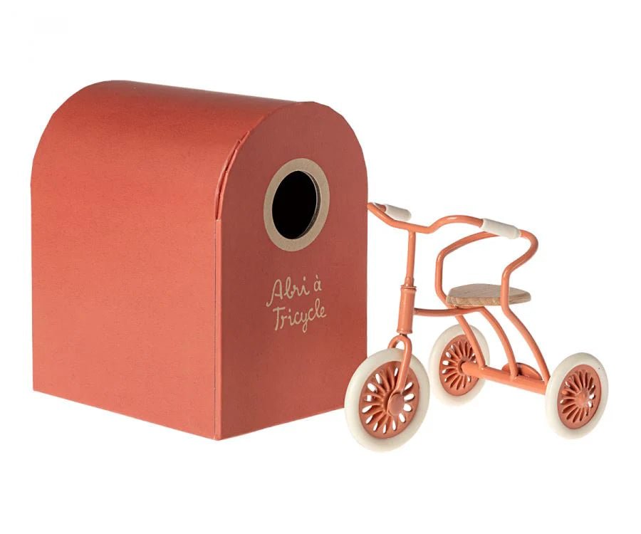 MAILEG - Abri À Tricycle Pour Souris Maileg - Corail