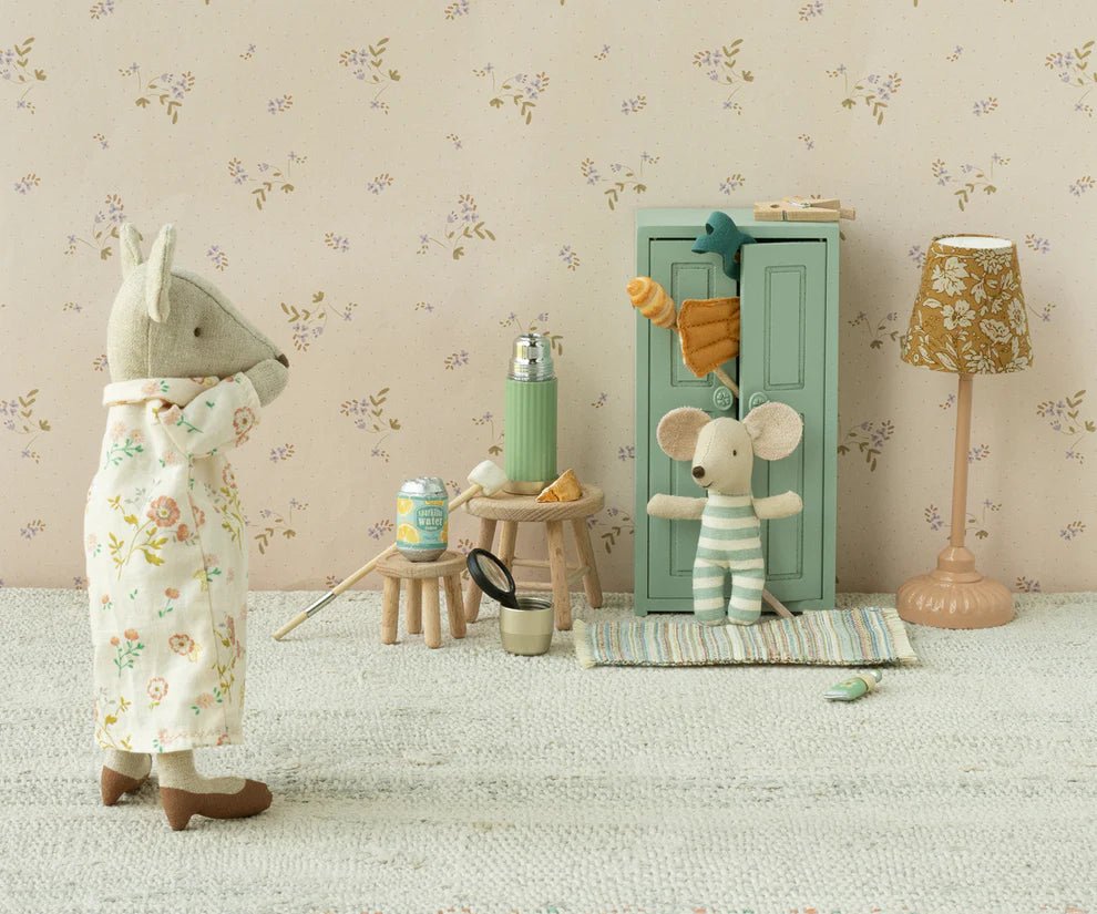 MAILEG - Armoire Pour Souris Maileg - Bleue