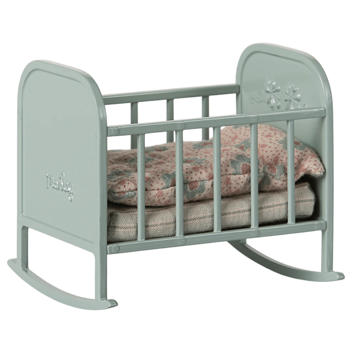 MAILEG - Berceau Pour Souris Maileg, MY - Menthe Bleue