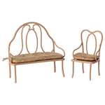 MAILEG - Chaise Vintage Mini, Poudre