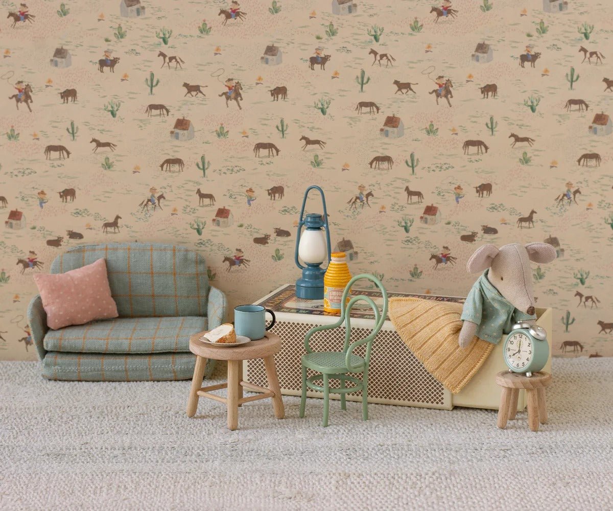 MAILEG - Chaise Vintage Pour Souris Maileg - Menthe