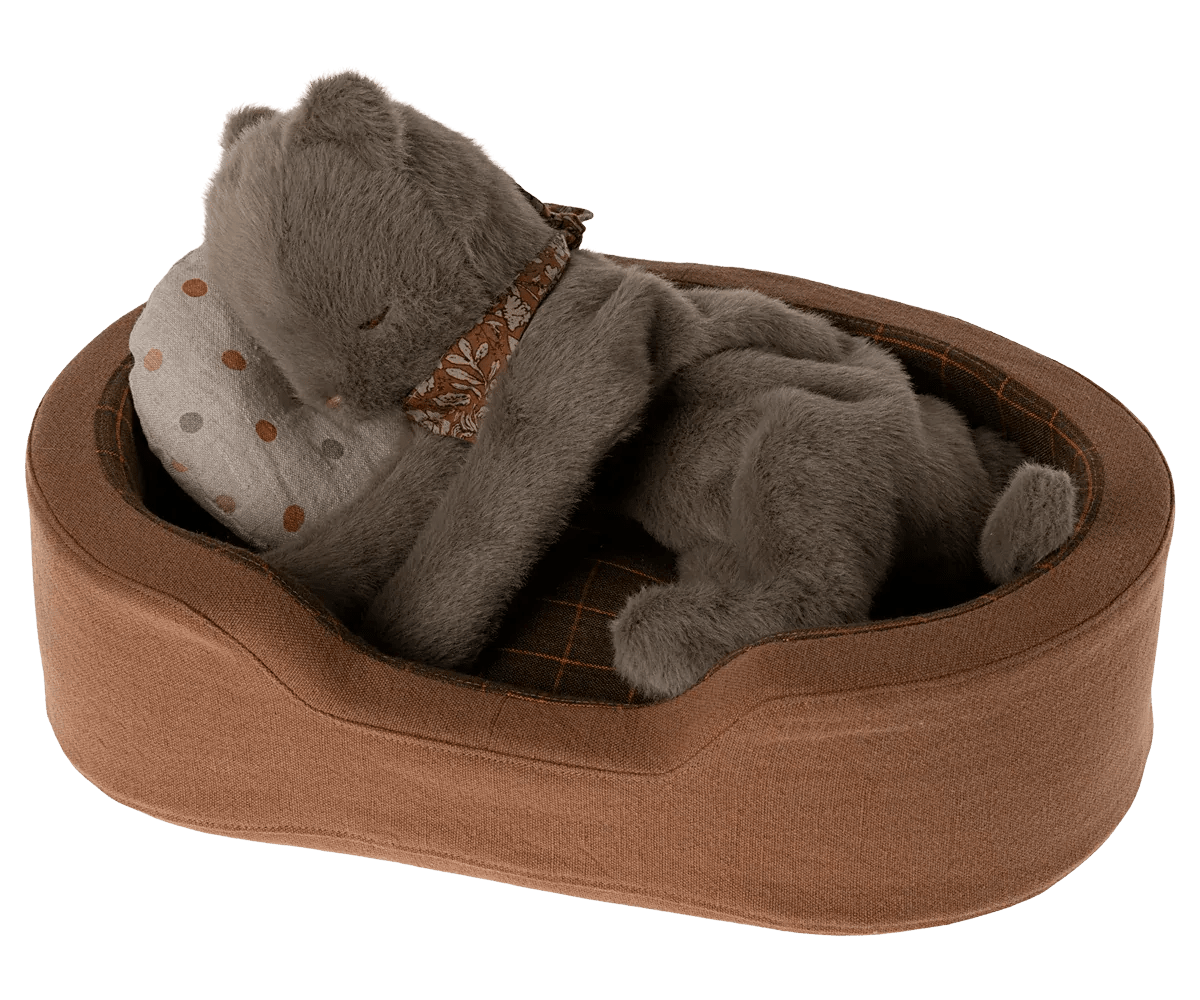 MAILEG - Chaton Maileg, Peluche - Gris "earth Grey"