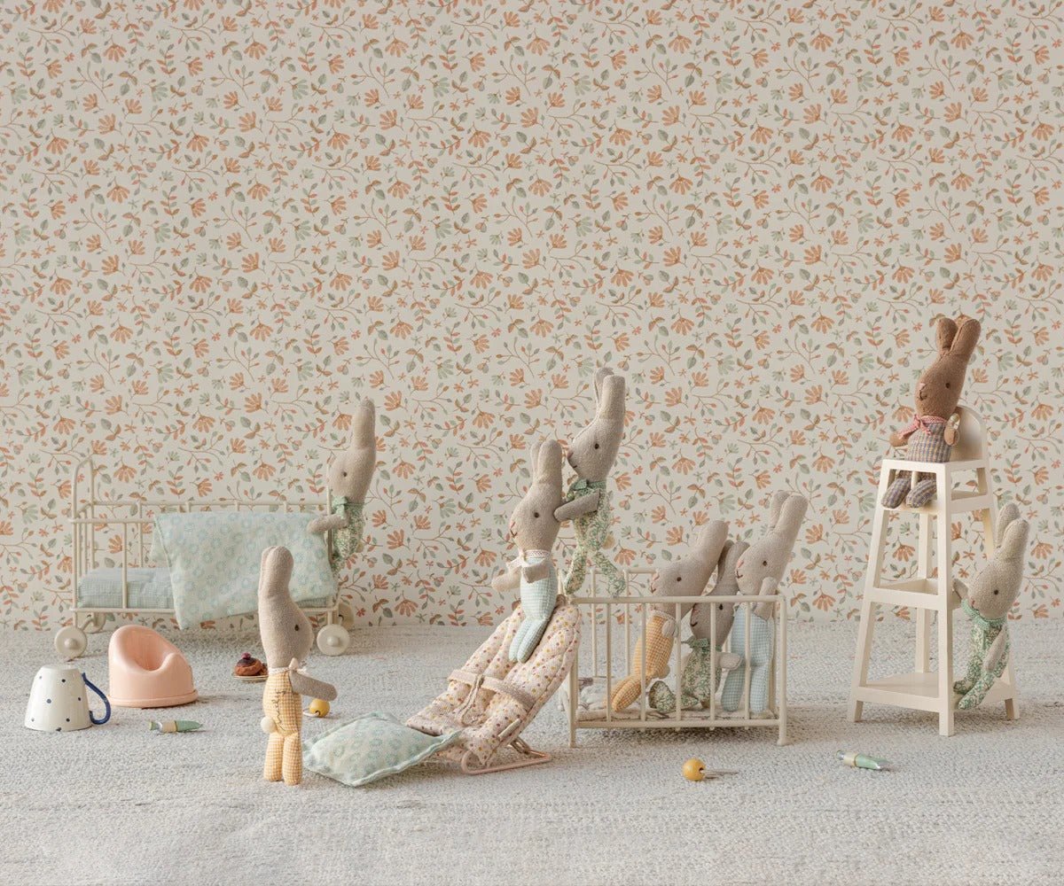 MAILEG - Lapin, My - Bleu Clair À Carreaux