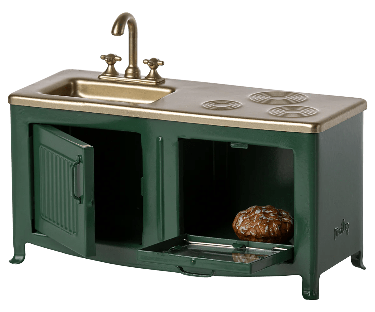 MAILEG - Meuble de Cuisine Pour Souris Maileg - Vert