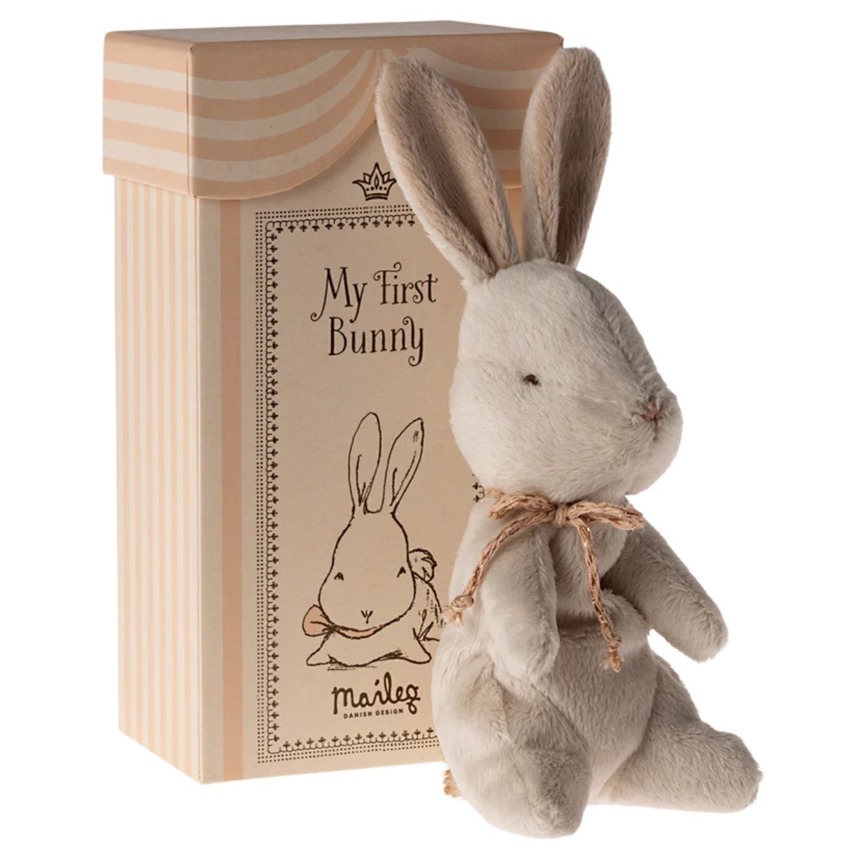 MAILEG - Mon Premier Lapin - Blanc Cassé