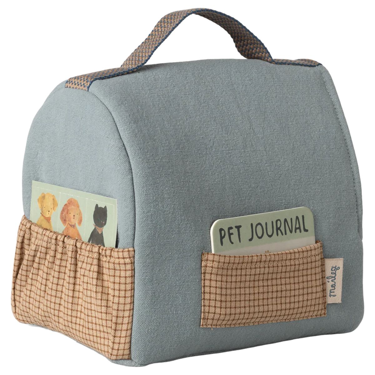 MAILEG - Niche Transportable, Petit - Bleu Poudré