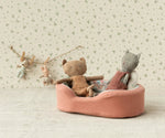 MAILEG - Panier Douillet, Small - Corail