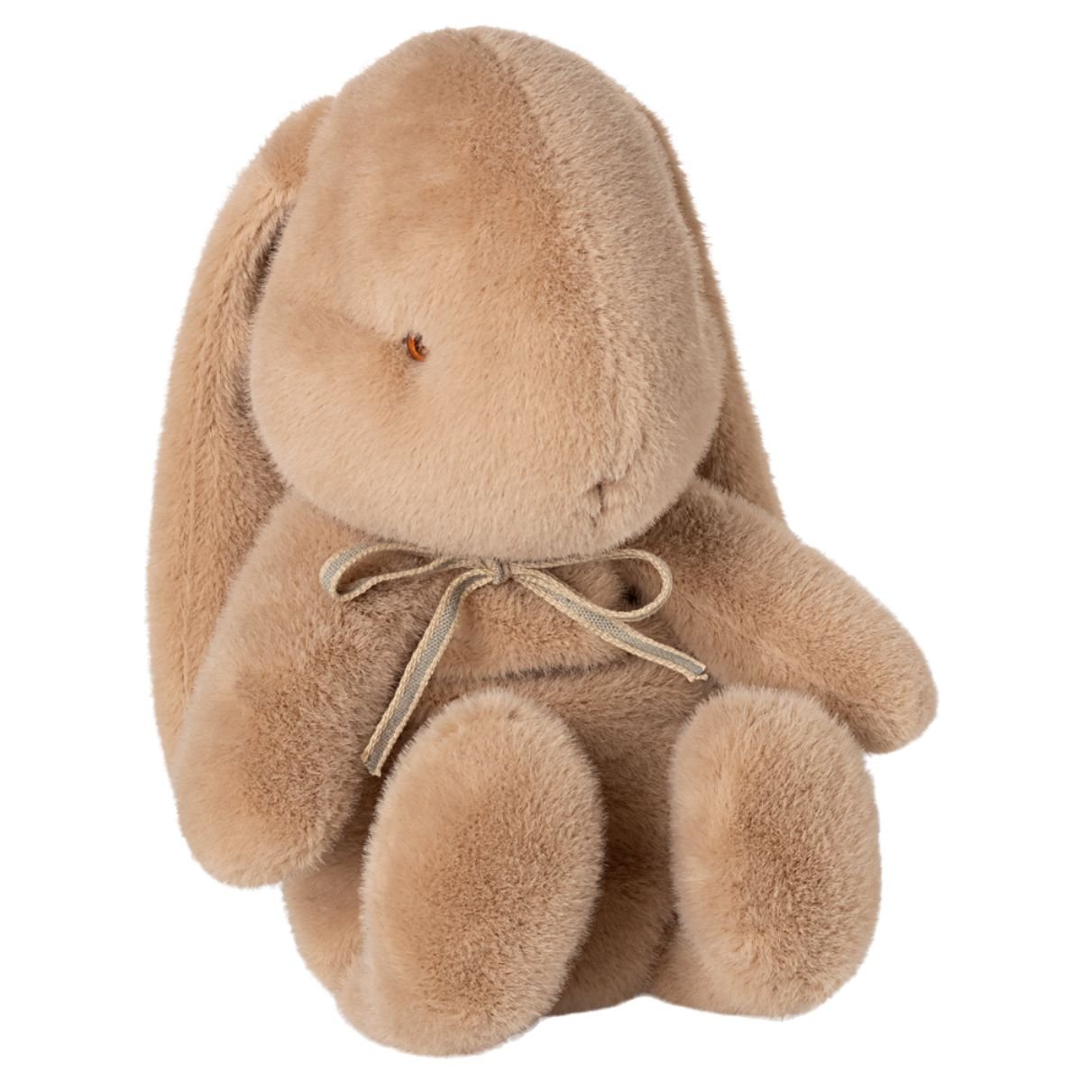 MAILEG - Peluche Lapin, Moyen - Pêche Crème