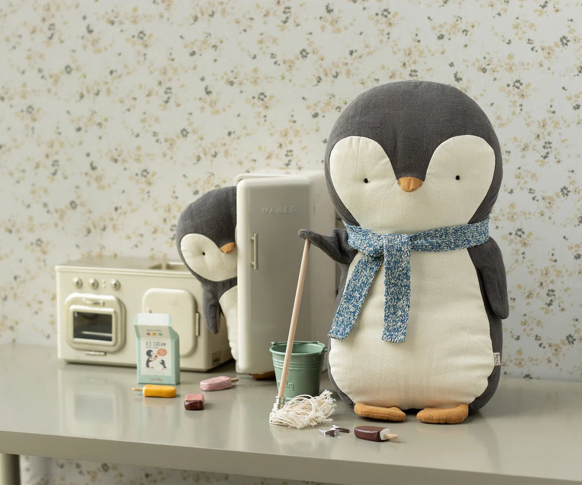 MAILEG - Peluche Pingouin, Medium