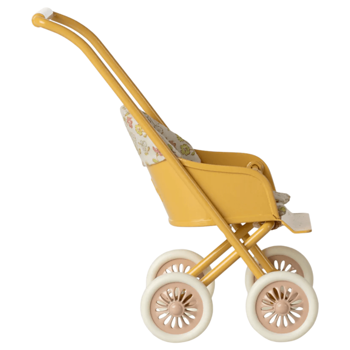 MAILEG - Poussette, Micro, Pour Souris Maileg - Jaune