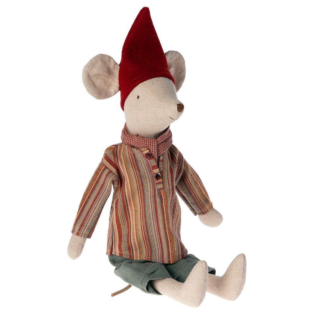 MAILEG - Souris De Noël Maileg - Garçon Moyenne