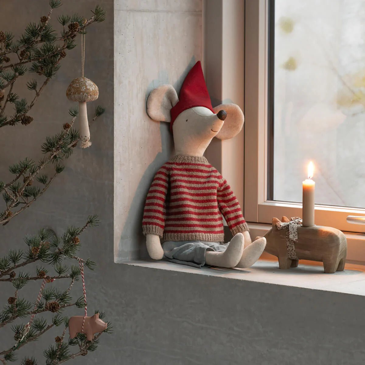 MAILEG - Souris De Noël Maileg - Maxi