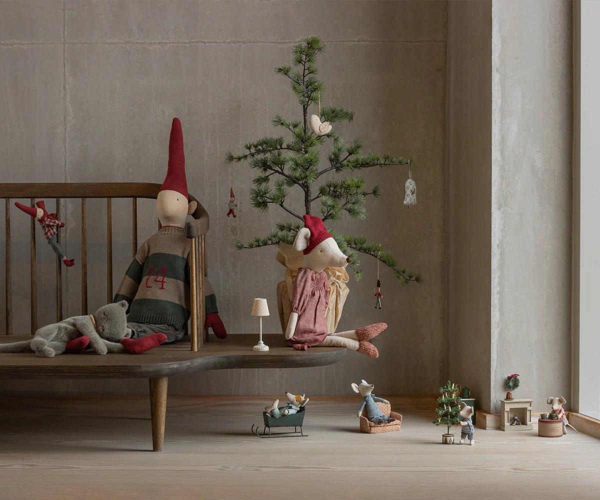 MAILEG - Souris De Noël, Maxi - Fille