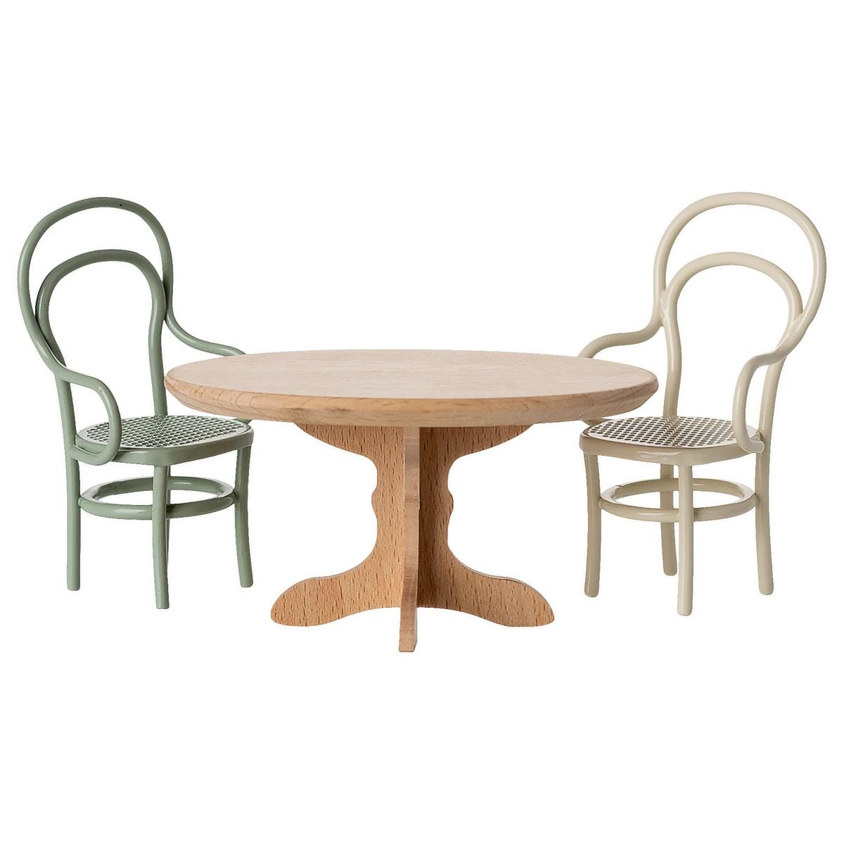 MAILEG - Table À Manger Ovale Pour Souris Maileg - Nature