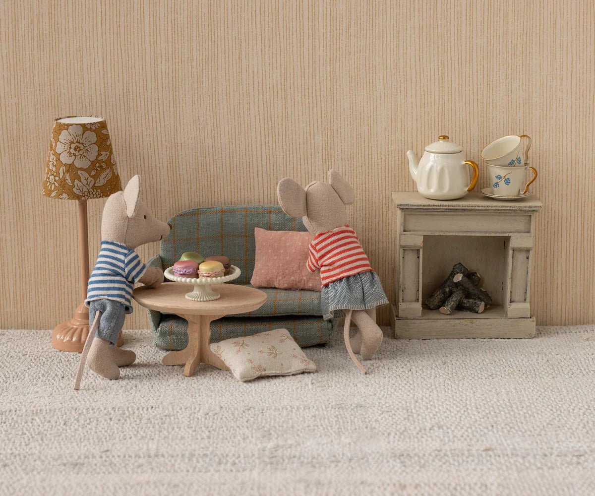 MAILEG - Table Basse Ovale Pour Souris Maileg - Nature