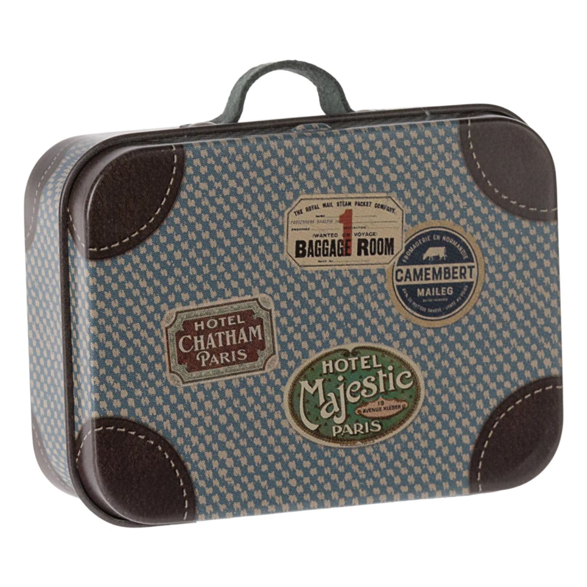 MAILEG - Valisette, Micro - Bleu, Pour Souris Maileg
