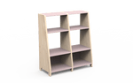 MATHY BY BOLS - Étagère Deux Colonnes ASYMETRY