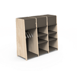 MATHY BY BOLS - Penderie Trois Colonnes ASYMETRY