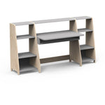 MATHY BY BOLS - Petit Bureau Avec Deux Colonnes Étagère ASYMETRY