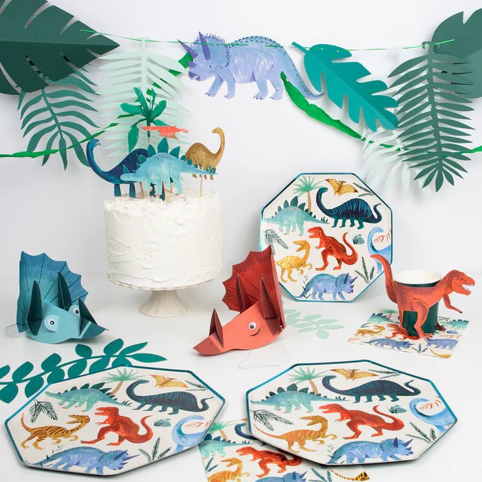 MERI MERI - Assortiment De 5 Bougies Dinosaures (5 Modèles)