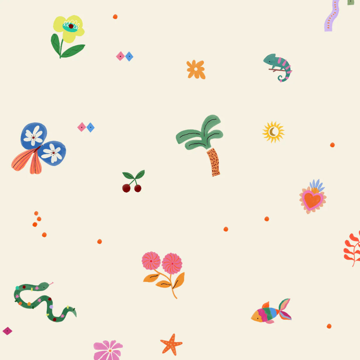 MUNKS & ME - Papier Peint Panoramique Pour Enfants - Doodle Dreams
