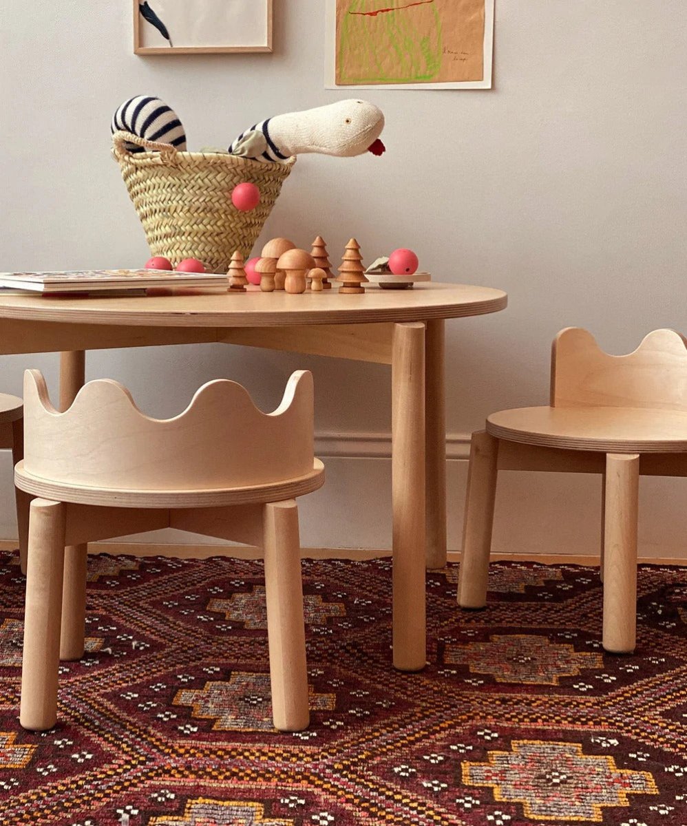 OEUF NYC - Chaises Moss - Set de 2 | Bois clair