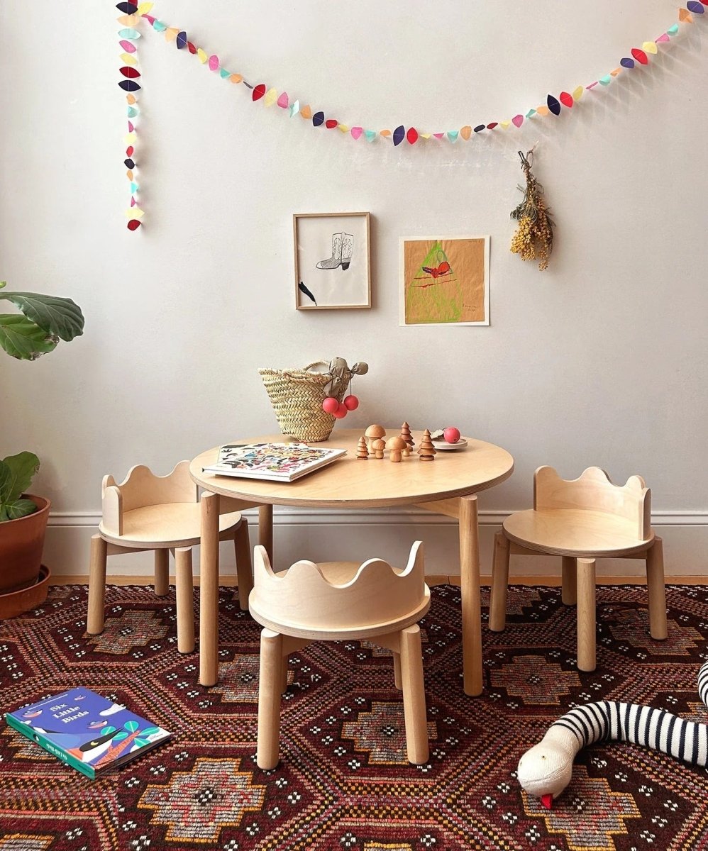 OEUF NYC - Table Moss - | Bois clair
